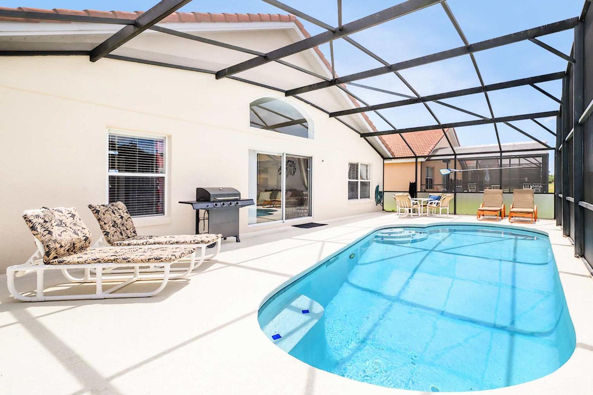 4br Family - Private Pool & Games Davenport